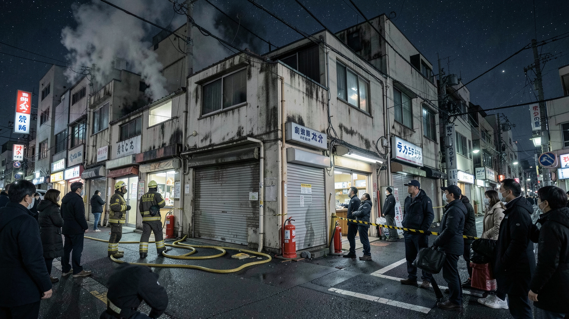阪急池田駅前のそば店火災が示す、飲食店密集地の防火と事業継続の盲点